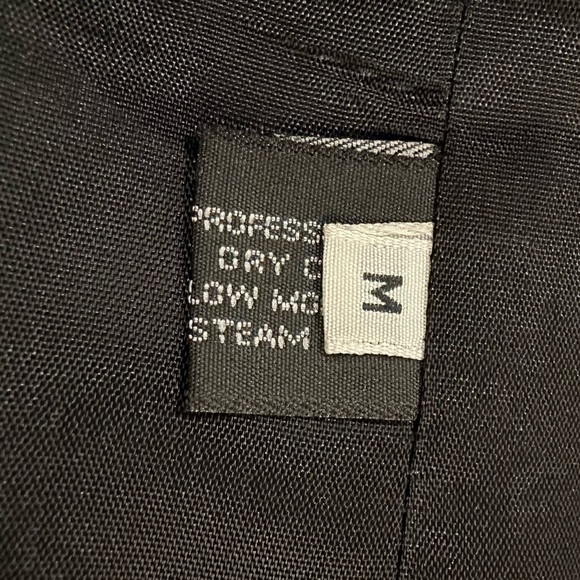 Vintage VIP Black 100% Wool Blazer - Made in USA - Size M - Picture 6 of 7